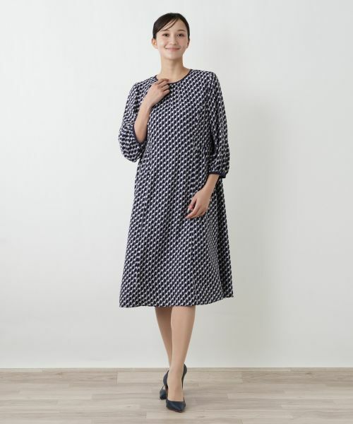 Leilian PLUS HOUSE / レリアンプラスハウス ドレス | 洗えるワンピース【26年1月カタログ】 | 詳細1