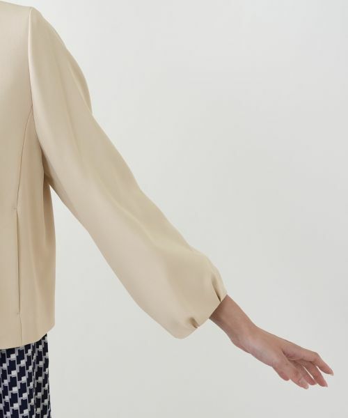 Leilian PLUS HOUSE / レリアンプラスハウス テーラードジャケット | ノーカラージャケット【26年1月カタログ】 | 詳細12