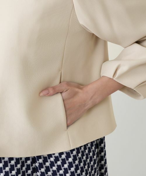Leilian PLUS HOUSE / レリアンプラスハウス テーラードジャケット | ノーカラージャケット【26年1月カタログ】 | 詳細13