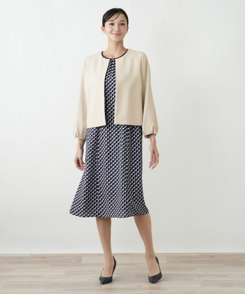 Leilian PLUS HOUSE / レリアンプラスハウス テーラードジャケット | ノーカラージャケット【26年1月カタログ】 | 詳細4