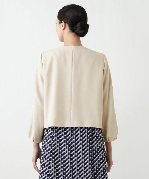Leilian PLUS HOUSE / レリアンプラスハウス テーラードジャケット | ノーカラージャケット【26年1月カタログ】 | 詳細9