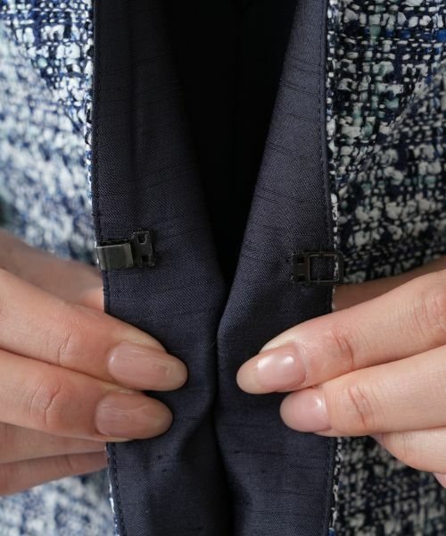 Leilian PLUS HOUSE / レリアンプラスハウス テーラードジャケット | ミックスツイードジャケット【26年1月カタログ】 | 詳細12