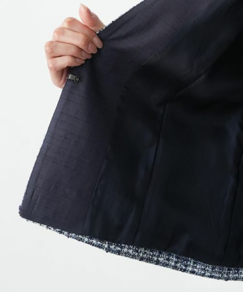 Leilian PLUS HOUSE / レリアンプラスハウス テーラードジャケット | ミックスツイードジャケット【26年1月カタログ】 | 詳細13