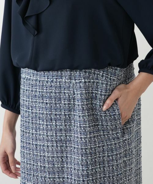 Leilian PLUS HOUSE / レリアンプラスハウス ドレス | 切替ワンピース【26年1月カタログ】 | 詳細10