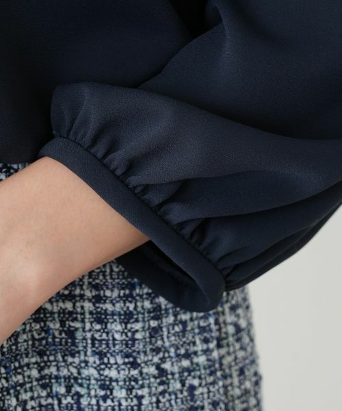 Leilian PLUS HOUSE / レリアンプラスハウス ドレス | 切替ワンピース【26年1月カタログ】 | 詳細12