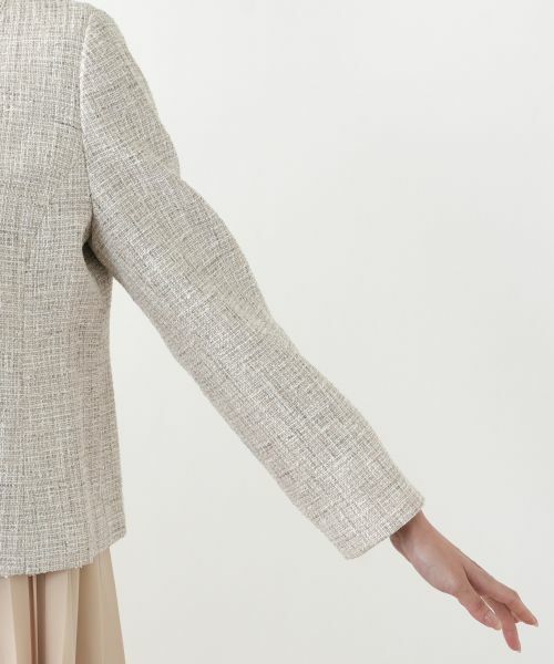 Leilian PLUS HOUSE / レリアンプラスハウス テーラードジャケット | ファンシーツイードジャケット【26年1月カタログ】 | 詳細10