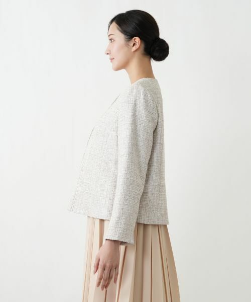 Leilian PLUS HOUSE / レリアンプラスハウス テーラードジャケット | ファンシーツイードジャケット【26年1月カタログ】 | 詳細5