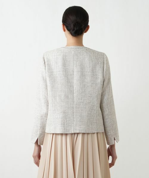 Leilian PLUS HOUSE / レリアンプラスハウス テーラードジャケット | ファンシーツイードジャケット【26年1月カタログ】 | 詳細6