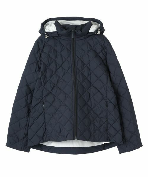 Leilian PLUS HOUSE / レリアンプラスハウス その他アウター | コート（ネイビー）