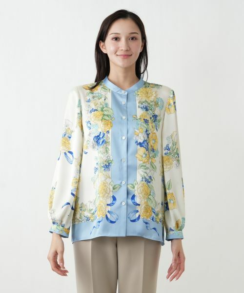 Leilian PLUS HOUSE / レリアンプラスハウス シャツ・ブラウス | ブラウス【ROCHAS Premiere】 | 詳細4