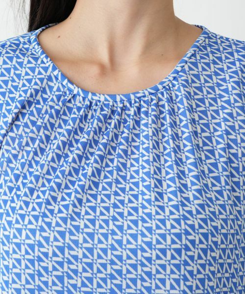 Leilian PLUS HOUSE / レリアンプラスハウス カットソー | ギャザーネックプルオーバー【ROCHAS Premiere】 | 詳細10