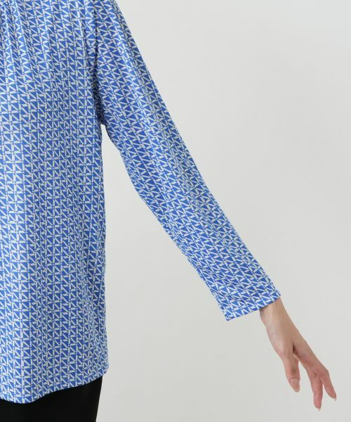 Leilian PLUS HOUSE / レリアンプラスハウス カットソー | ギャザーネックプルオーバー【ROCHAS Premiere】 | 詳細12