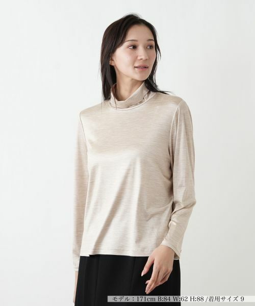 Leilian PLUS HOUSE / レリアンプラスハウス カットソー | カットソー（ライトベージュ）