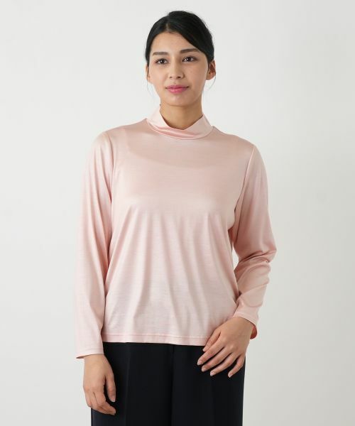 Leilian PLUS HOUSE / レリアンプラスハウス カットソー | カットソー（ベビーピンク）