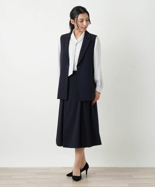 Leilian PLUS HOUSE / レリアンプラスハウス テーラードジャケット | ベスト | 詳細1