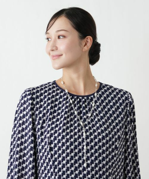 Leilian PLUS HOUSE / レリアンプラスハウス ネックレス・ペンダント・チョーカー | パール調ビーズロングネックレス | 詳細3