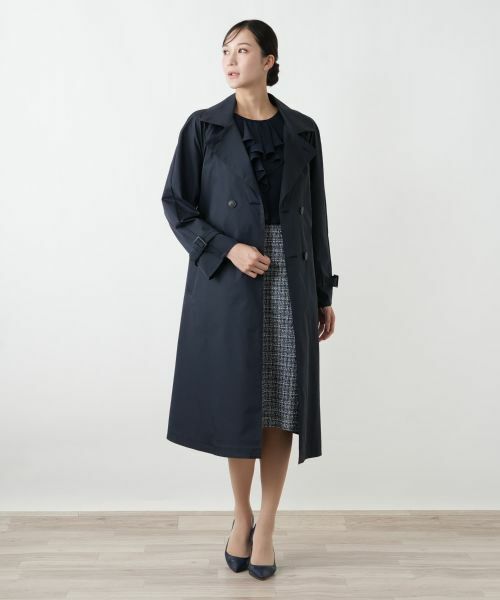 Leilian PLUS HOUSE / レリアンプラスハウス トレンチコート | トレンチコート【Leilian WHITE LABEL】 | 詳細1