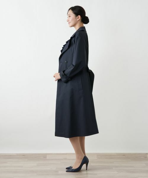 Leilian PLUS HOUSE / レリアンプラスハウス トレンチコート | トレンチコート【Leilian WHITE LABEL】 | 詳細2