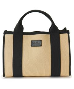 Leilian PLUS HOUSE / レリアンプラスハウス ハンドバッグ | 配色テープ2WAYミニトート