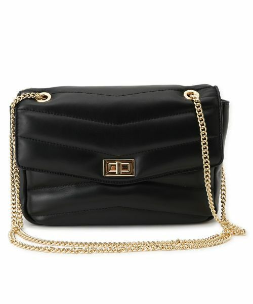 Leilian PLUS HOUSE / レリアンプラスハウス ショルダーバッグ | ショルダーバッグセレモニースタイル（ブラック）