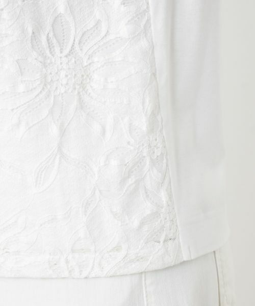 Leilian PLUS HOUSE / レリアンプラスハウス カットソー | ラッセルレースカットソー【ROCHAS Premiere】【26年3月カタログ】 | 詳細16
