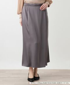 Leilian PLUS HOUSE / レリアンプラスハウス ミニ・ひざ丈スカート | フレアスカート【BOURGE】