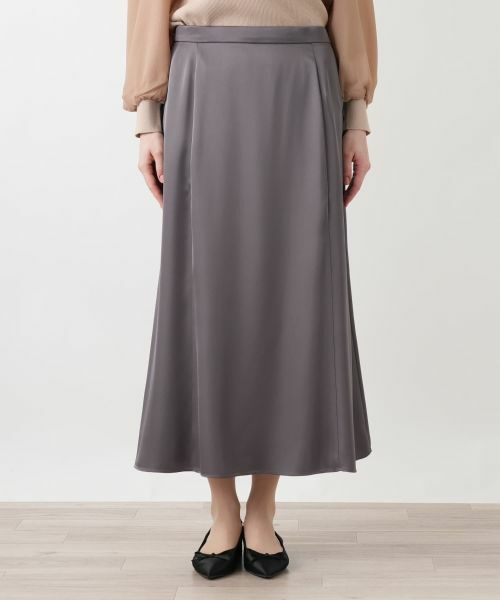 Leilian PLUS HOUSE / レリアンプラスハウス ミニ・ひざ丈スカート | フレアスカート【BOURGE】 | 詳細7