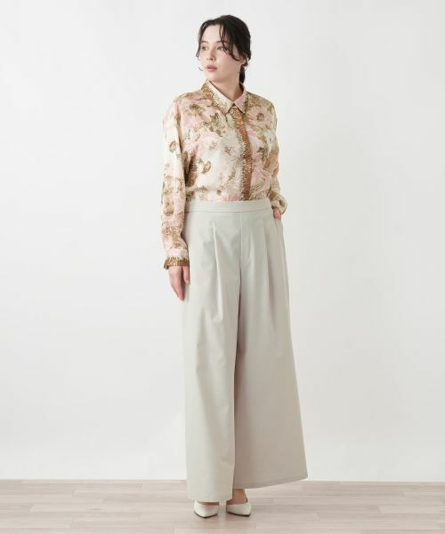 Leilian PLUS HOUSE / レリアンプラスハウス その他パンツ | ワイドパンツ【BOURGE】 | 詳細4