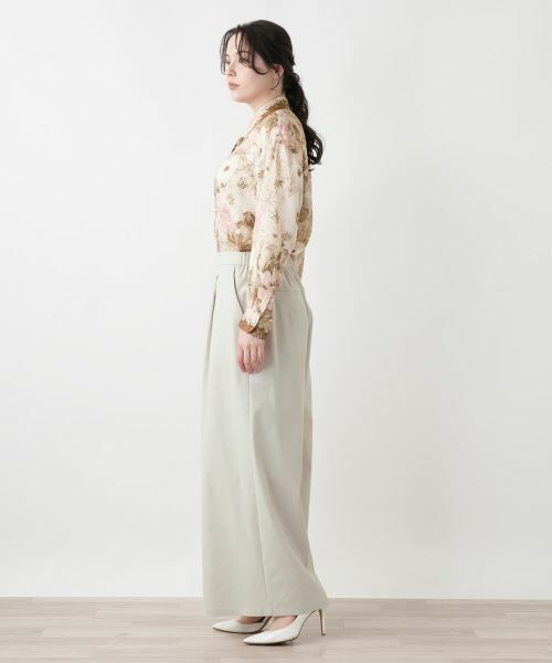 Leilian PLUS HOUSE / レリアンプラスハウス その他パンツ | ワイドパンツ【BOURGE】 | 詳細5