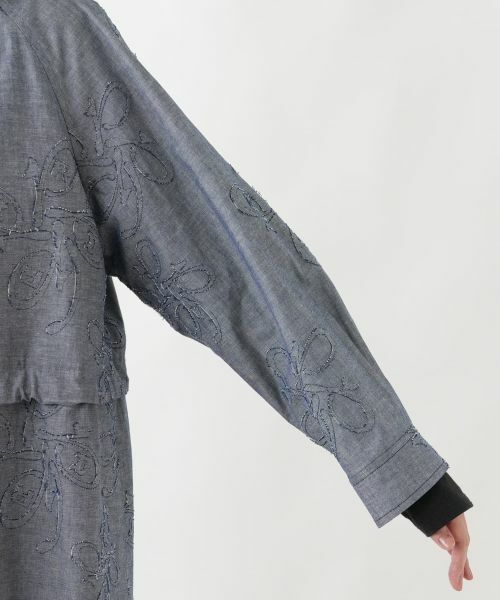 Leilian PLUS HOUSE / レリアンプラスハウス その他アウター | フーディーコート【ROCHAS Premiere】【26年3月カタログ】 | 詳細10