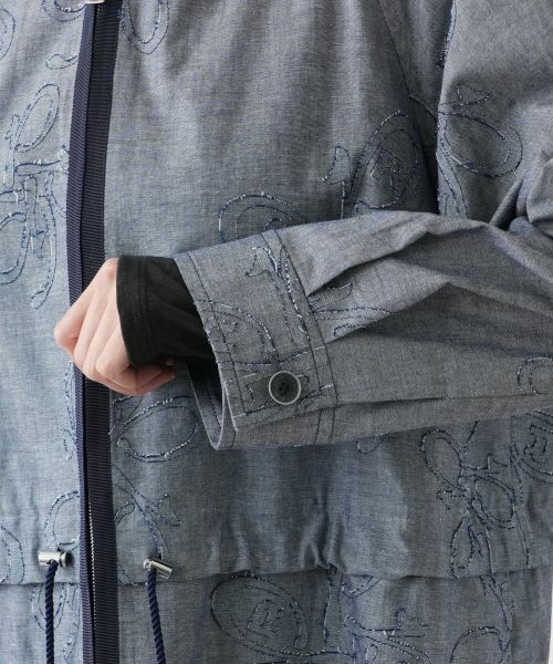 Leilian PLUS HOUSE / レリアンプラスハウス その他アウター | フーディーコート【ROCHAS Premiere】【26年3月カタログ】 | 詳細12