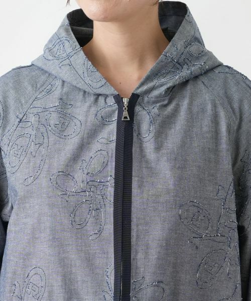 Leilian PLUS HOUSE / レリアンプラスハウス その他アウター | フーディーコート【ROCHAS Premiere】【26年3月カタログ】 | 詳細8