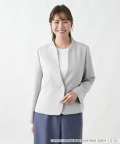 Leilian PLUS HOUSE / レリアンプラスハウス テーラードジャケット | ジャカードジャケット【セレモニー】【26年3月カタログ】