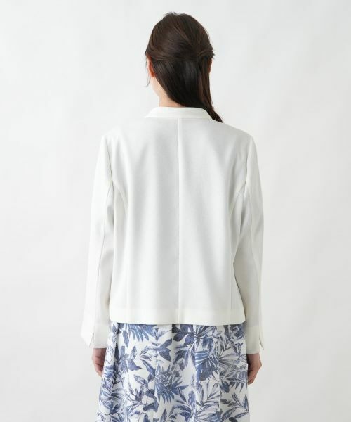 Leilian PLUS HOUSE / レリアンプラスハウス テーラードジャケット | ジャカードジャケット【セレモニー】【26年3月カタログ】 | 詳細12