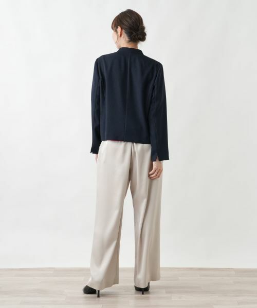 Leilian PLUS HOUSE / レリアンプラスハウス テーラードジャケット | ジャカードジャケット【セレモニー】【26年3月カタログ】 | 詳細6