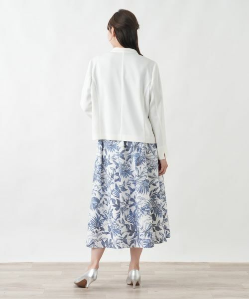 Leilian PLUS HOUSE / レリアンプラスハウス テーラードジャケット | ジャカードジャケット【セレモニー】【26年3月カタログ】 | 詳細9