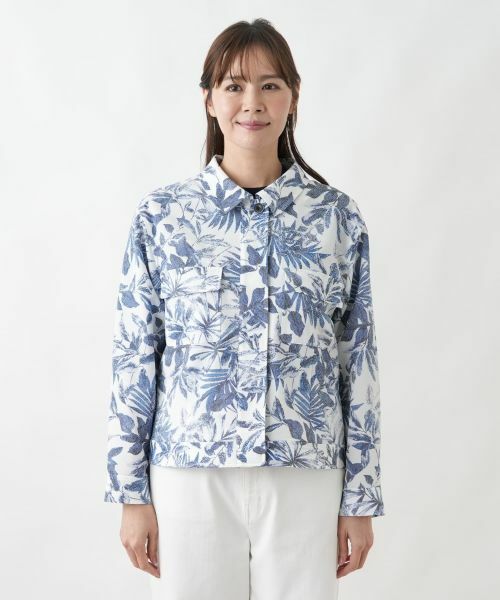 Leilian PLUS HOUSE / レリアンプラスハウス テーラードジャケット | サッカー地ショールジャケット【Rich 1-mile】【26年3月カタログ】 | 詳細10