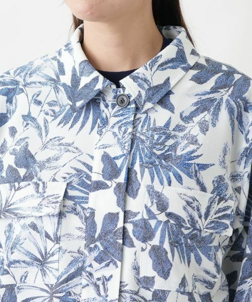 Leilian PLUS HOUSE / レリアンプラスハウス テーラードジャケット | サッカー地ショールジャケット【Rich 1-mile】【26年3月カタログ】 | 詳細13