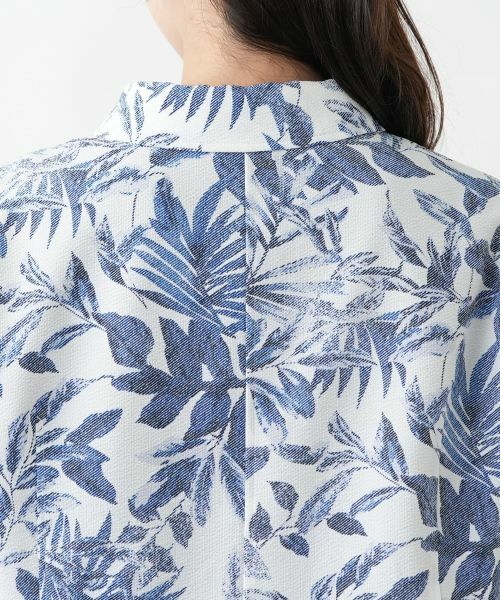 Leilian PLUS HOUSE / レリアンプラスハウス テーラードジャケット | サッカー地ショールジャケット【Rich 1-mile】【26年3月カタログ】 | 詳細14