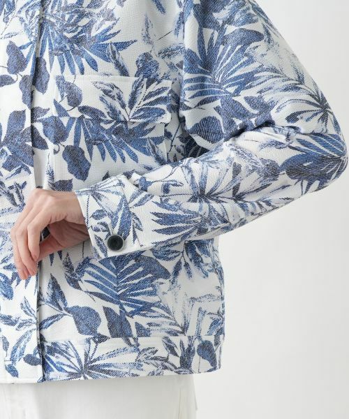 Leilian PLUS HOUSE / レリアンプラスハウス テーラードジャケット | サッカー地ショールジャケット【Rich 1-mile】【26年3月カタログ】 | 詳細16