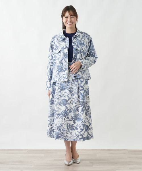 Leilian PLUS HOUSE / レリアンプラスハウス テーラードジャケット | サッカー地ショールジャケット【Rich 1-mile】【26年3月カタログ】 | 詳細7