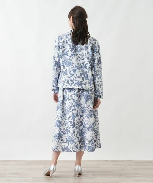 Leilian PLUS HOUSE / レリアンプラスハウス テーラードジャケット | サッカー地ショールジャケット【Rich 1-mile】【26年3月カタログ】 | 詳細9