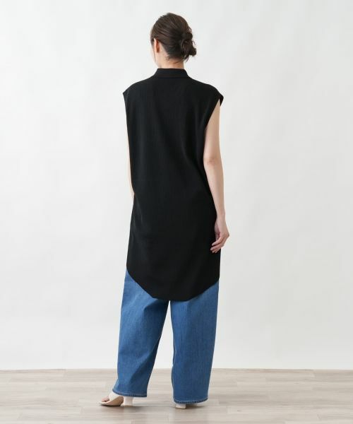 Leilian PLUS HOUSE / レリアンプラスハウス テーラードジャケット | ロングニットジレ【プラス企画】【26年3月カタログ】 | 詳細3