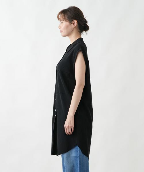 Leilian PLUS HOUSE / レリアンプラスハウス テーラードジャケット | ロングニットジレ【プラス企画】【26年3月カタログ】 | 詳細5