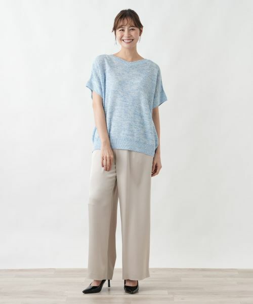 Leilian PLUS HOUSE / レリアンプラスハウス ニット・セーター | サマーニット【26年3月カタログ】 | 詳細1