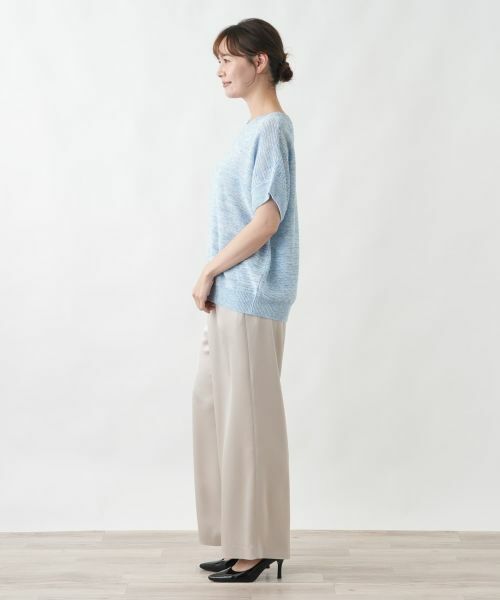 Leilian PLUS HOUSE / レリアンプラスハウス ニット・セーター | サマーニット【26年3月カタログ】 | 詳細2