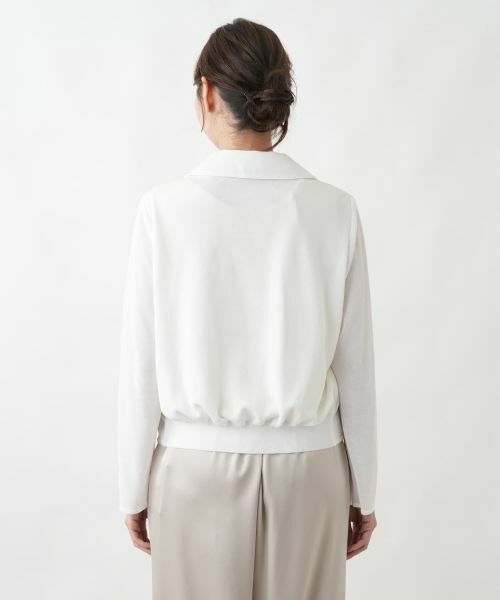 Leilian PLUS HOUSE / レリアンプラスハウス カーディガン・ボレロ | ショート丈カーディガン【26年3月カタログ】 | 詳細6