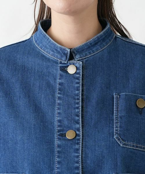 Leilian PLUS HOUSE / レリアンプラスハウス テーラードジャケット | デニムジャケット【L JEANS】【26年3月カタログ】 | 詳細10