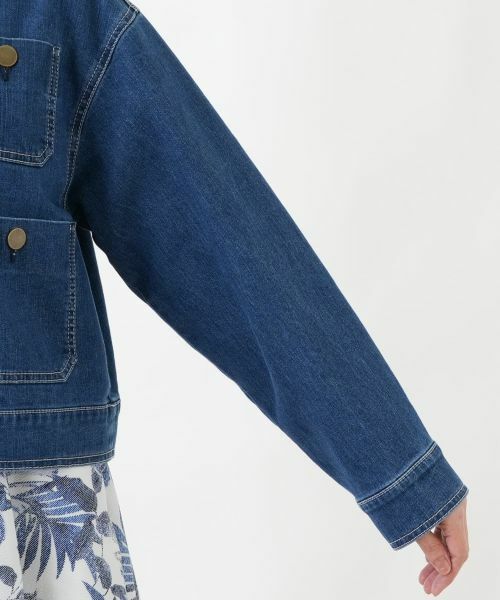 Leilian PLUS HOUSE / レリアンプラスハウス テーラードジャケット | デニムジャケット【L JEANS】【26年3月カタログ】 | 詳細12