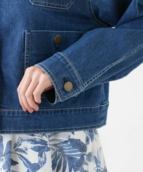 Leilian PLUS HOUSE / レリアンプラスハウス テーラードジャケット | デニムジャケット【L JEANS】【26年3月カタログ】 | 詳細14